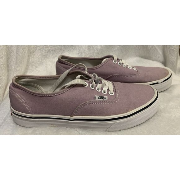Vans Authentic Jersey Lavender Fog‎ Women's size 9 Mens 7.5 Unisex Skateboarding - Picture 14 of 15
